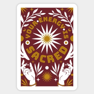 Sacred Energy Sticker